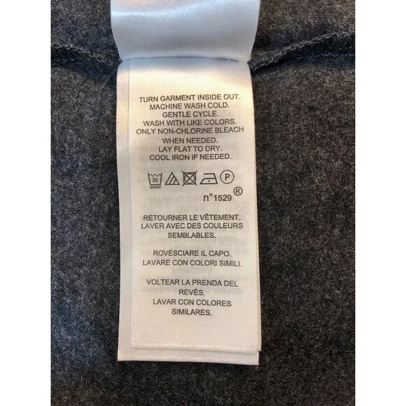 NWT Lauren Ralph Lauren Short Sleeve Stretchy Gray Contemporary Turtleneck Sz XL - Picture 9 of 9